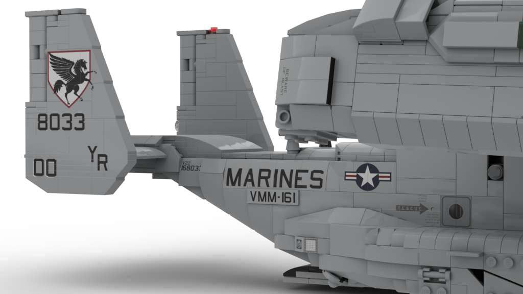 MV-22 Printed Parts Pack (VMM-161)