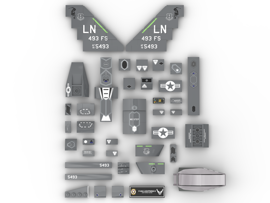 F-35A Printed Parts Pack