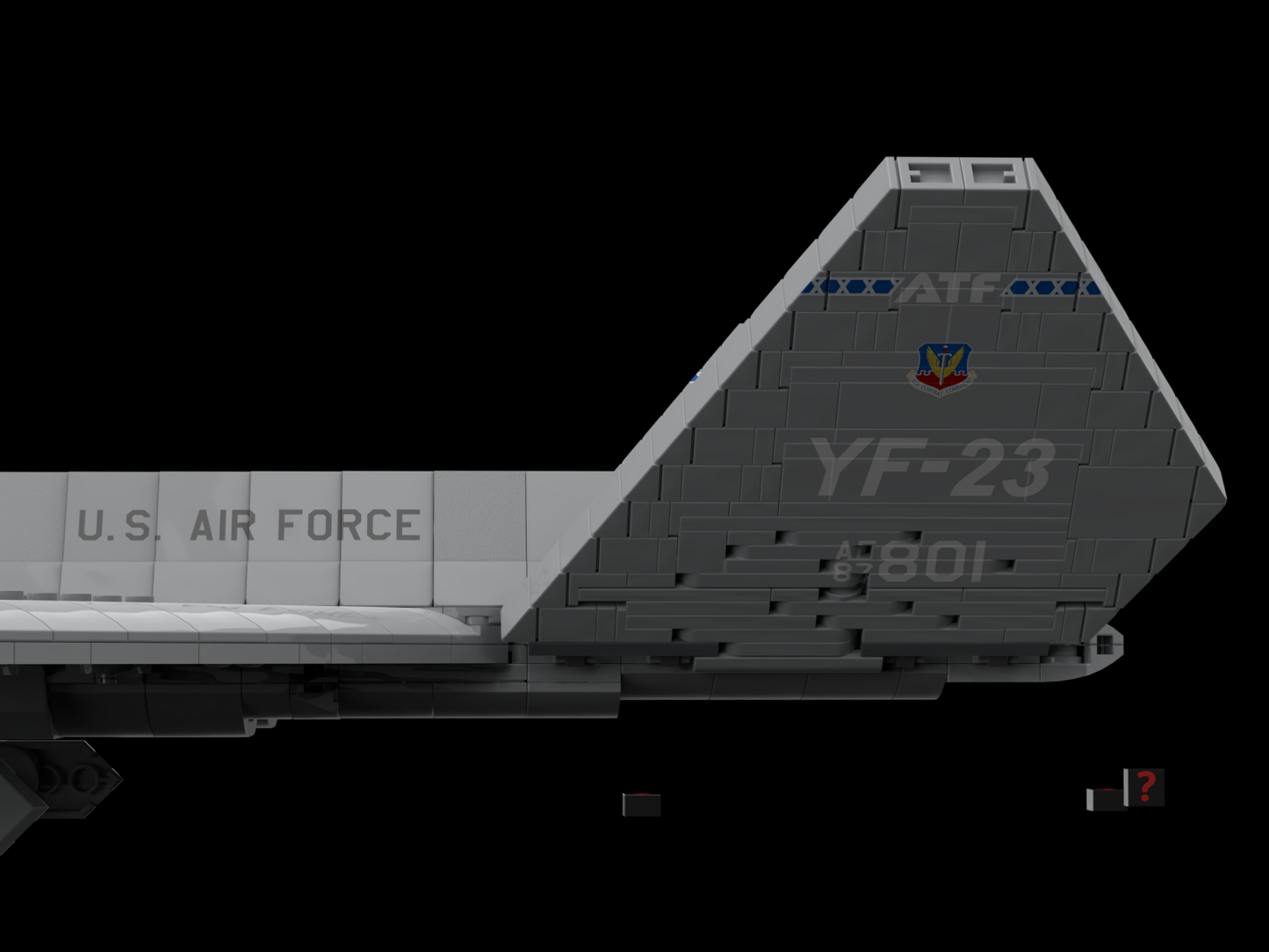 YF-23 "Black Widow II" Printed Parts Pack