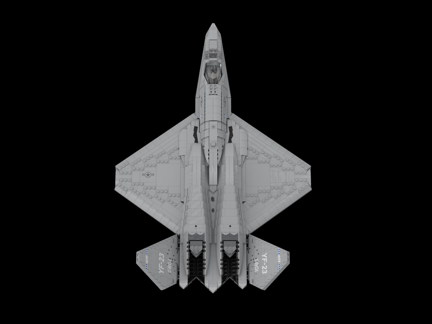 YF-23 "Black Widow II" Printed Parts Pack