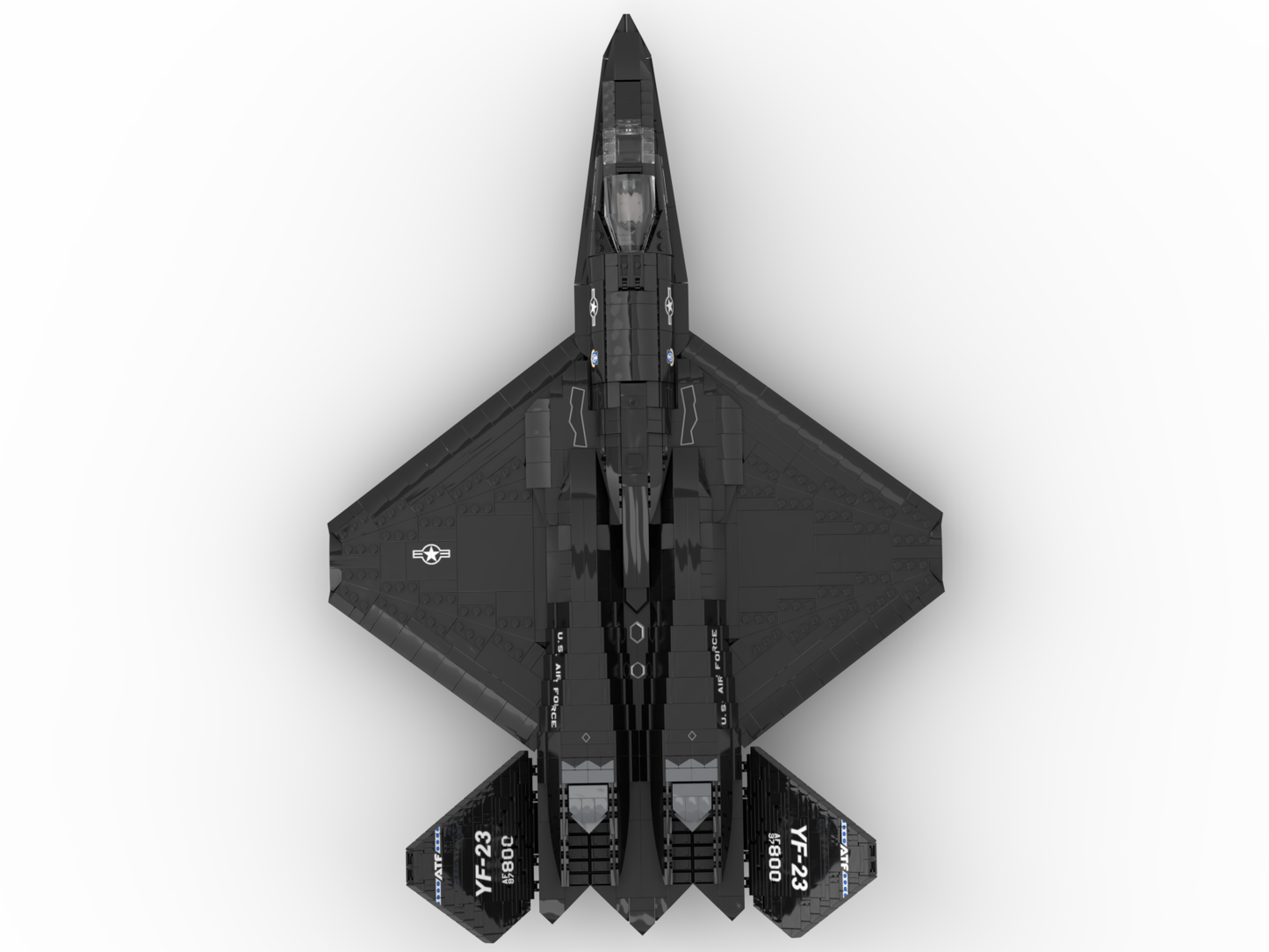 YF-23 "Black Widow II" Printed Parts Pack